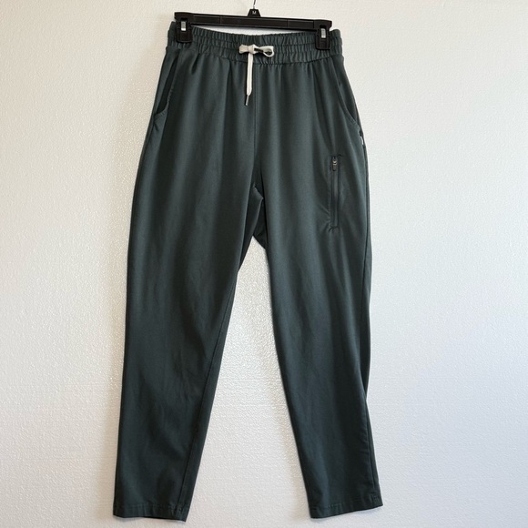 feat Pants - Feat Pull On Jogger Pants Women Size S Workout Dark Green Casual Comfy